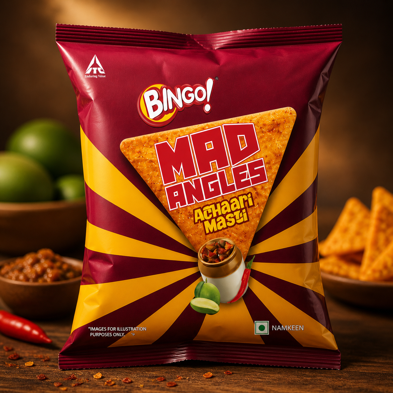 Bingo Mad Angles (Achari) | The 90s Treats