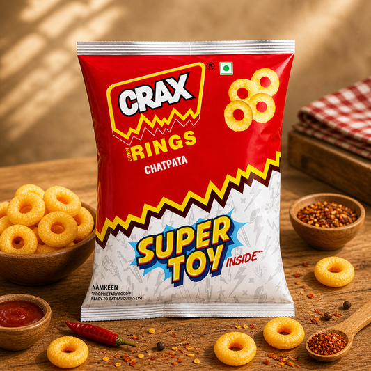 Crax Rings Chatpata | The 90s Treats