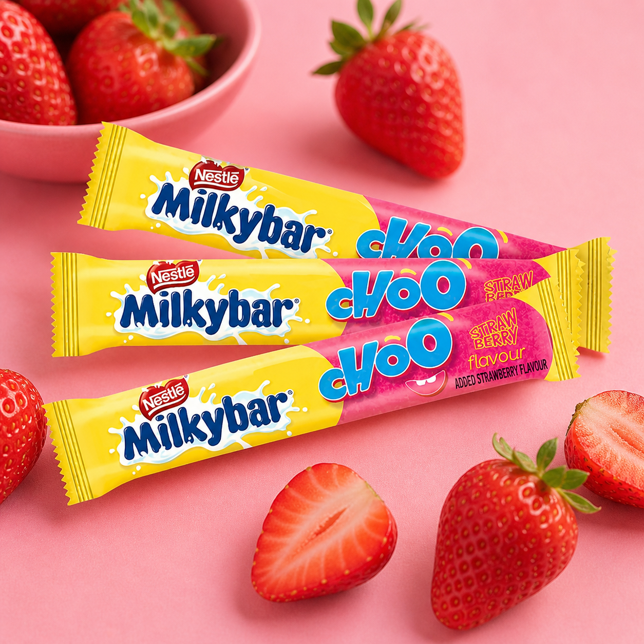 Milkybar Choo Strawberry | The 90s Treats