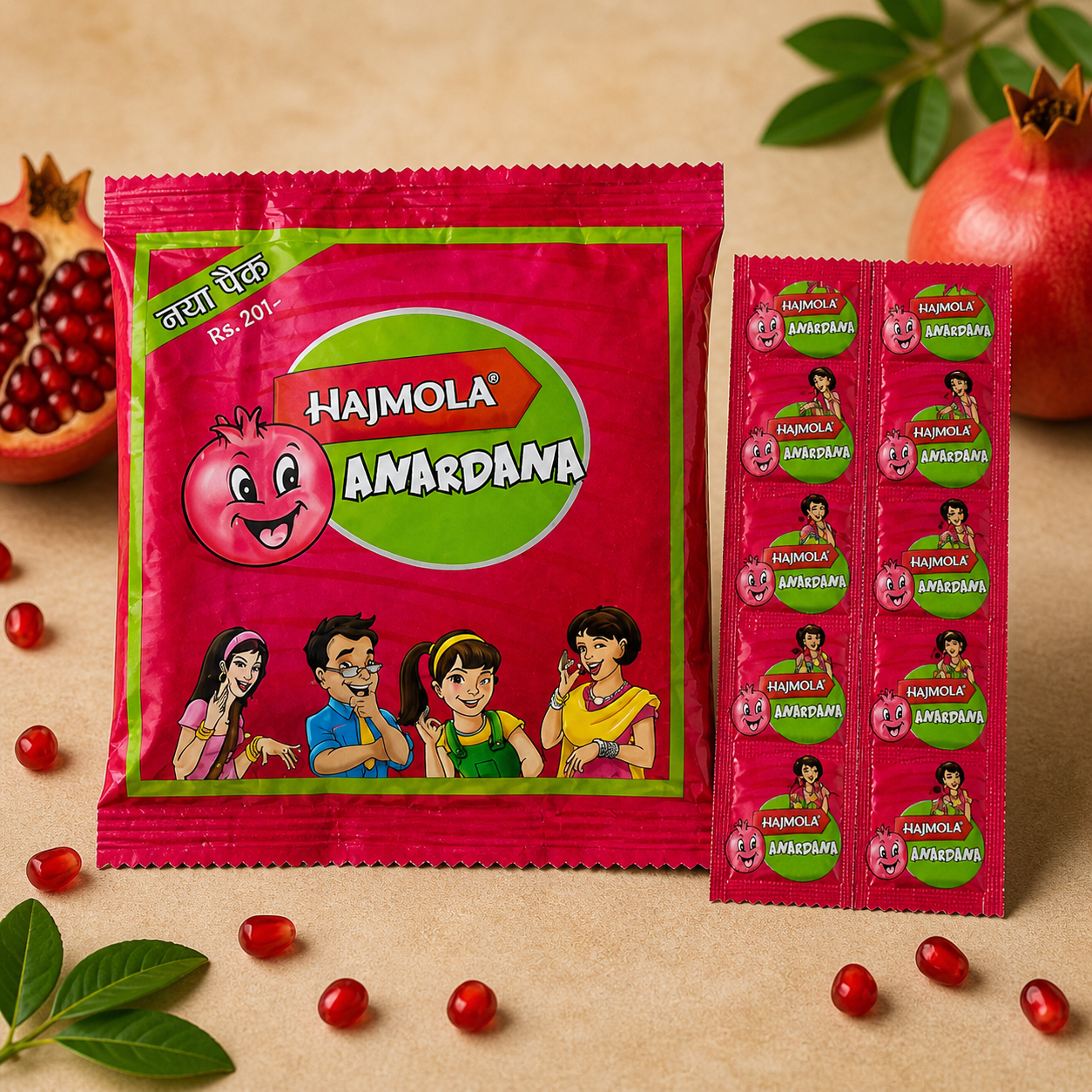 Hajmola (4 Flavours) | The 90s Treats